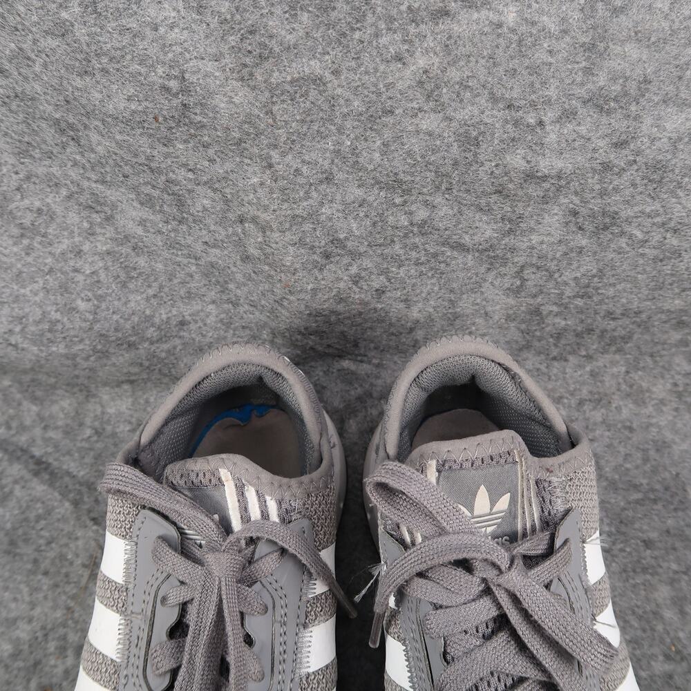 Adidas Shoes Youth 5 Sneakers Athletic Trainers Swift Run Walk Grey White Sport - Picture 3 of 12
